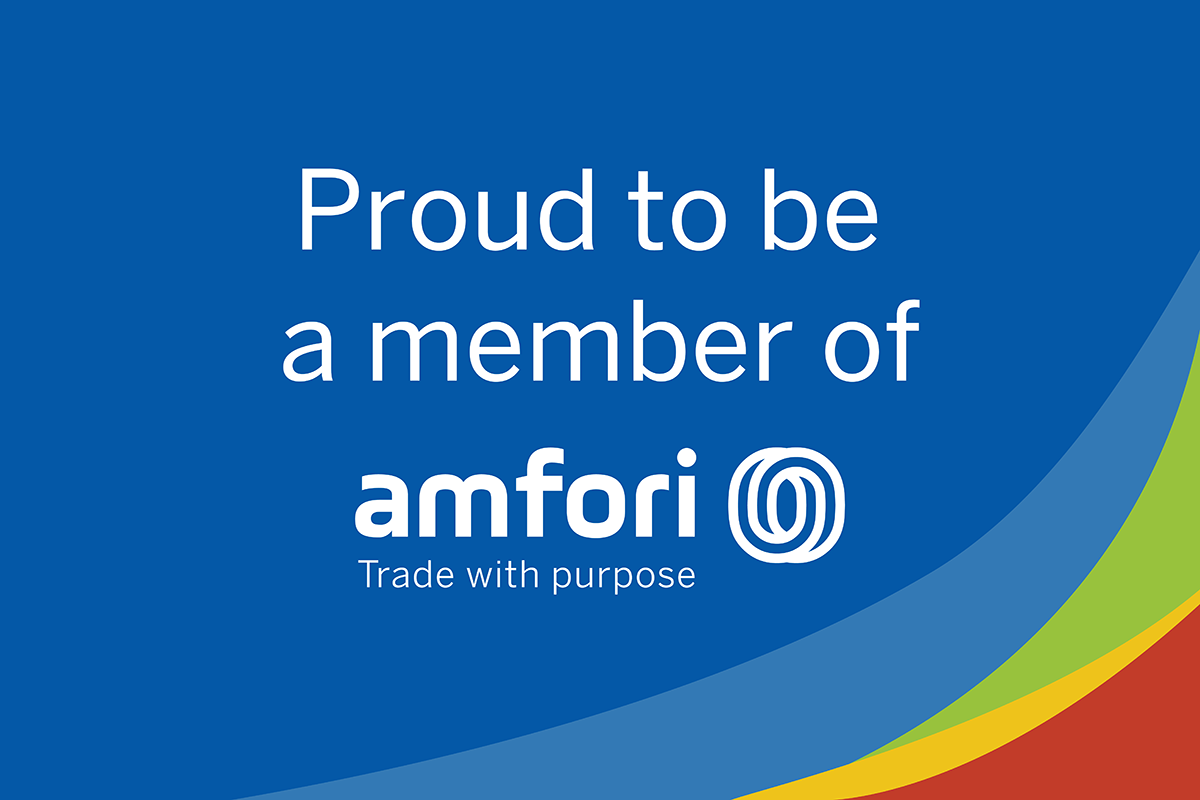 Proud to be a member of amfori - Trade with purpose